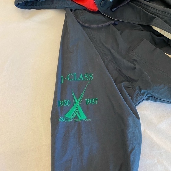 NAUTICA Vintage 90’s Hooded Windbreaker, Size M - Picture 3 of 5